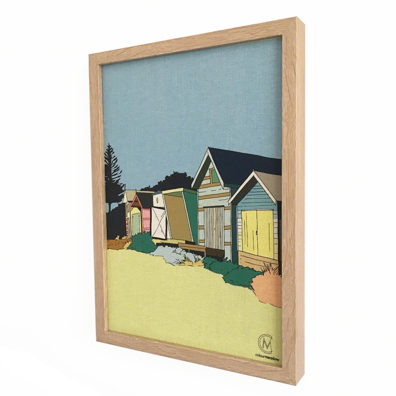 colourmeadow Beach Hut Linen print side.jpg