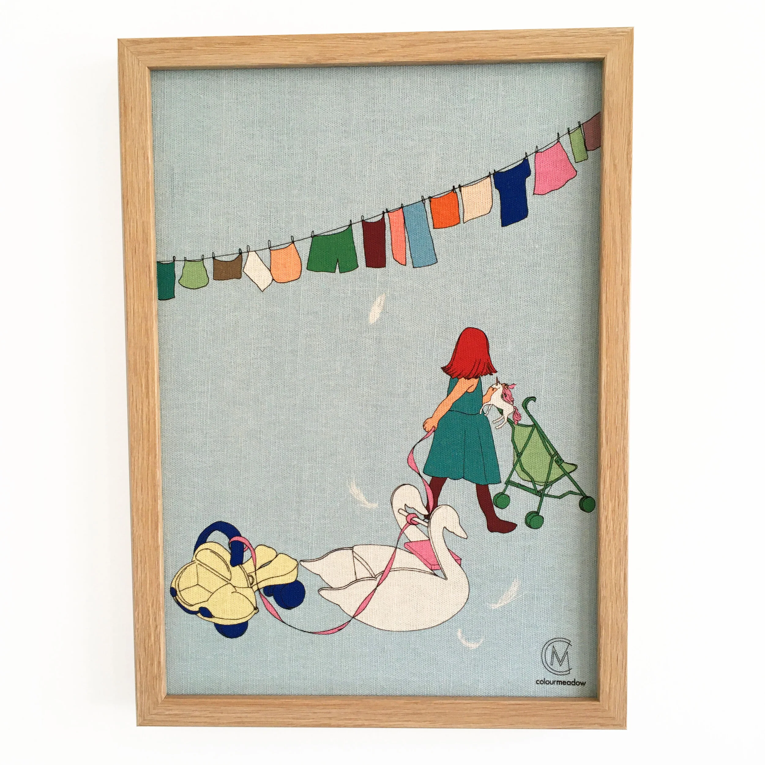 Hi Res colourmeadow Little Girl Linen Print .jpg