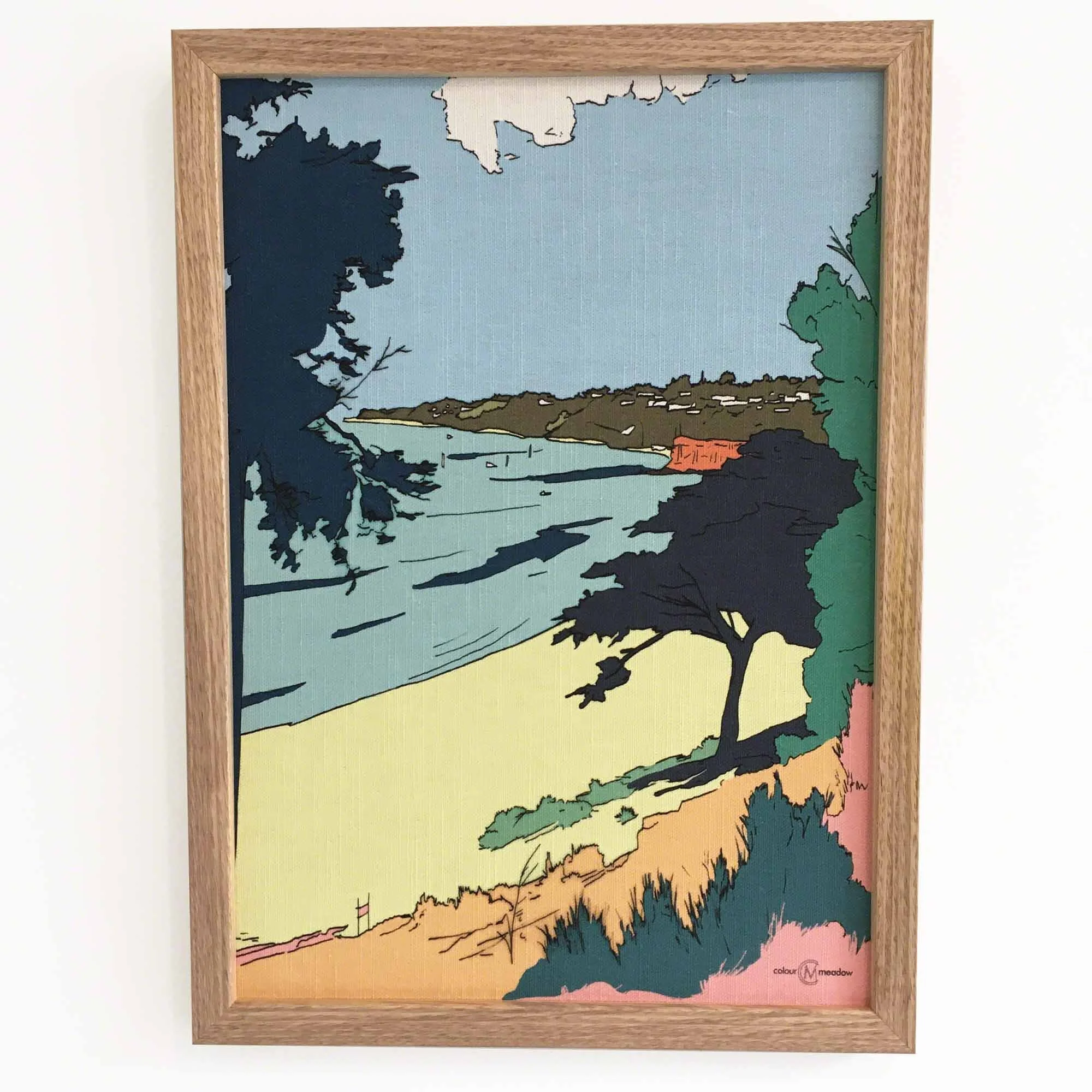 colourmeadow mornington mothers beach linen print.jpg