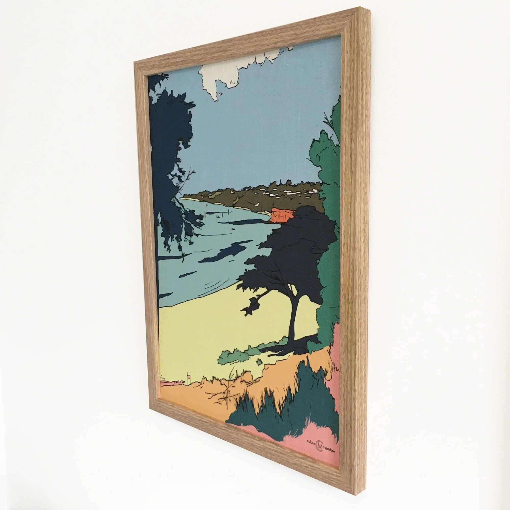 colourmeadow mornington mothers beach linen print side.jpg