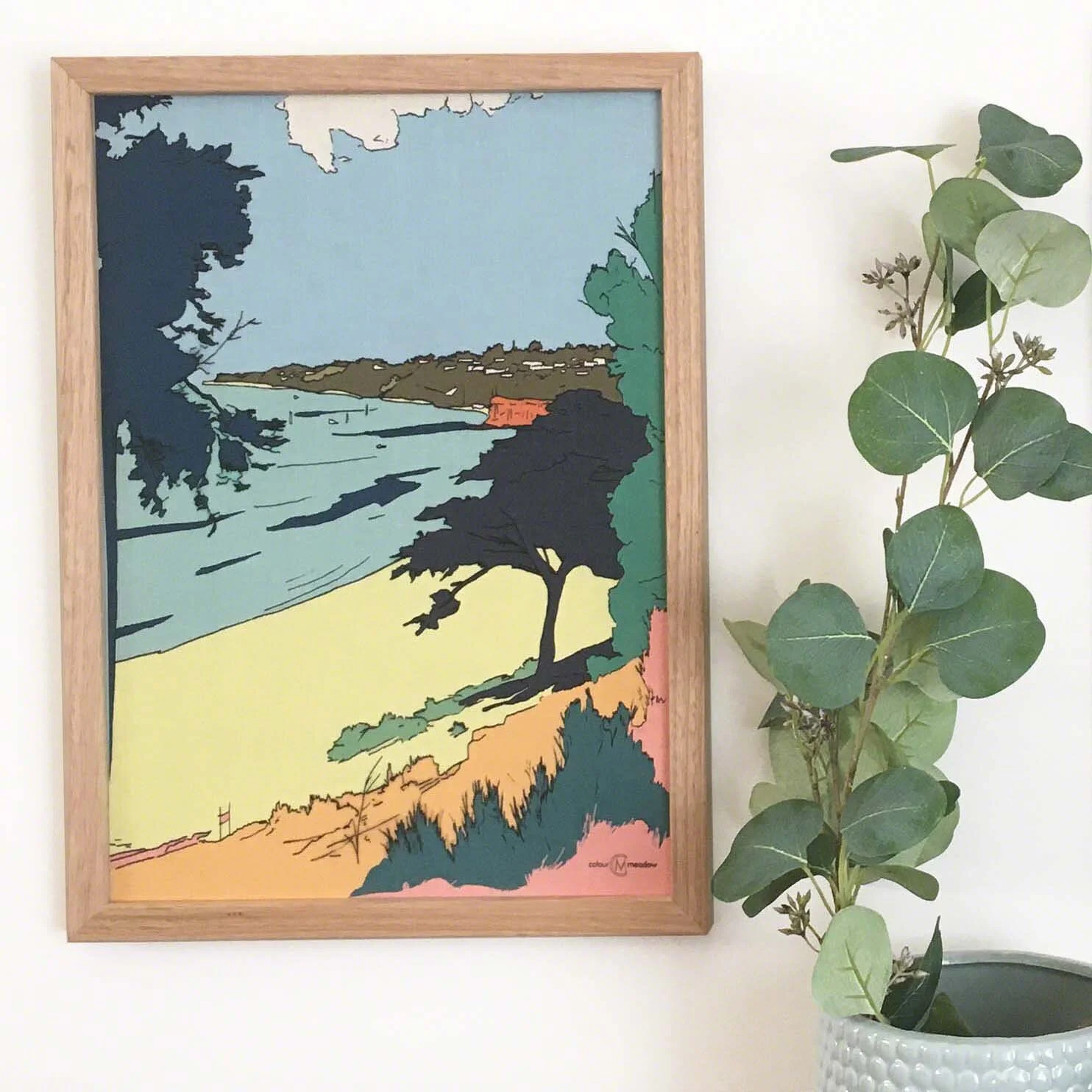 colourmeadow mornington mothers beach linen print styled 2.jpg