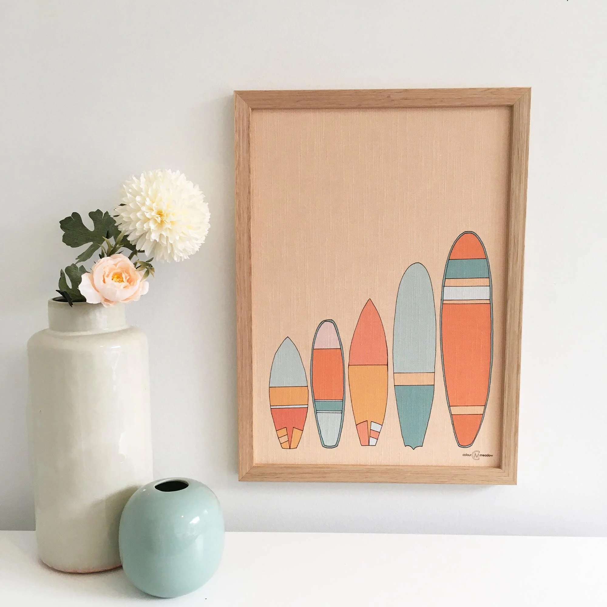 colourmeadow peach surf linen print styled.jpg
