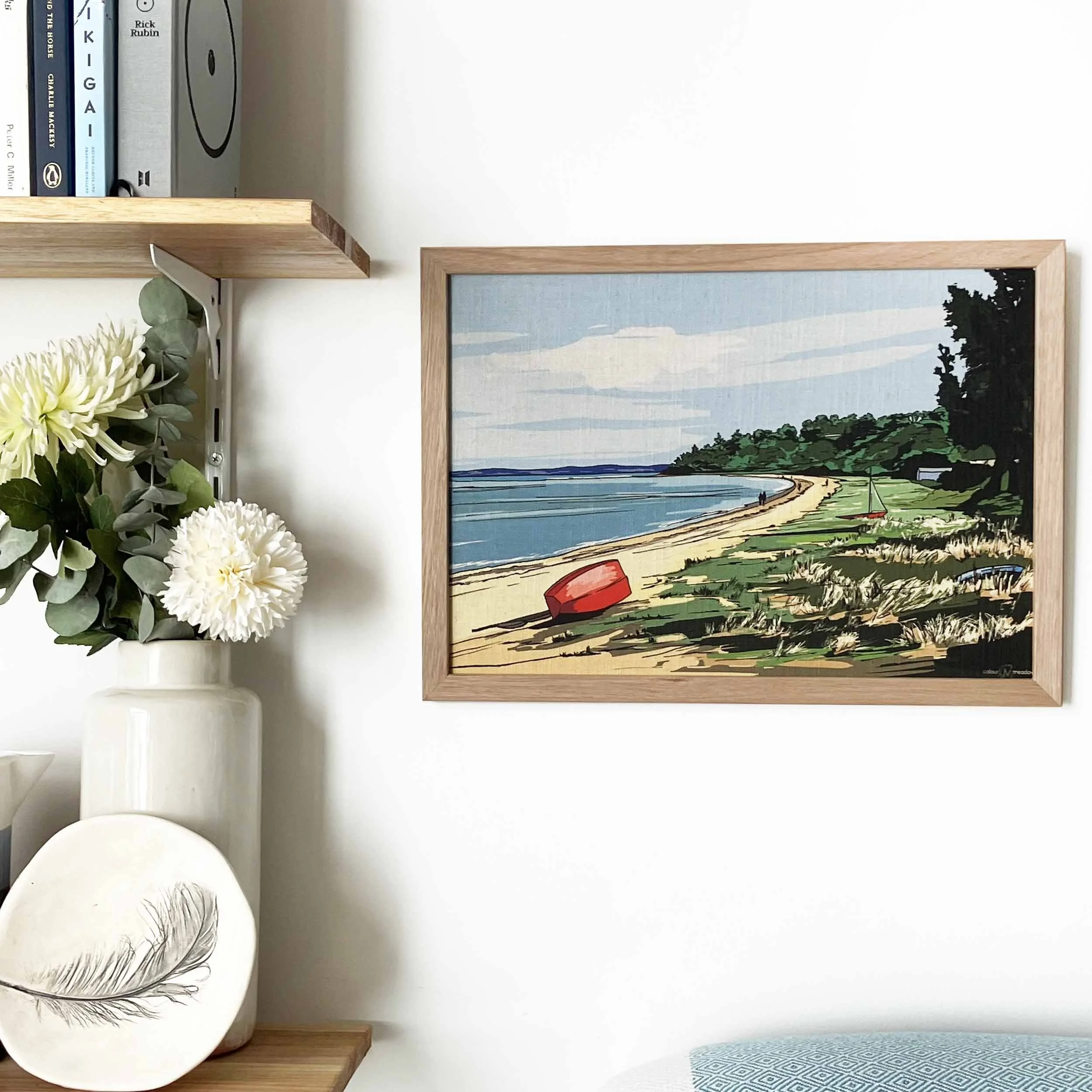 colourmeadow a3 linen print Somers Beach side.jpg
