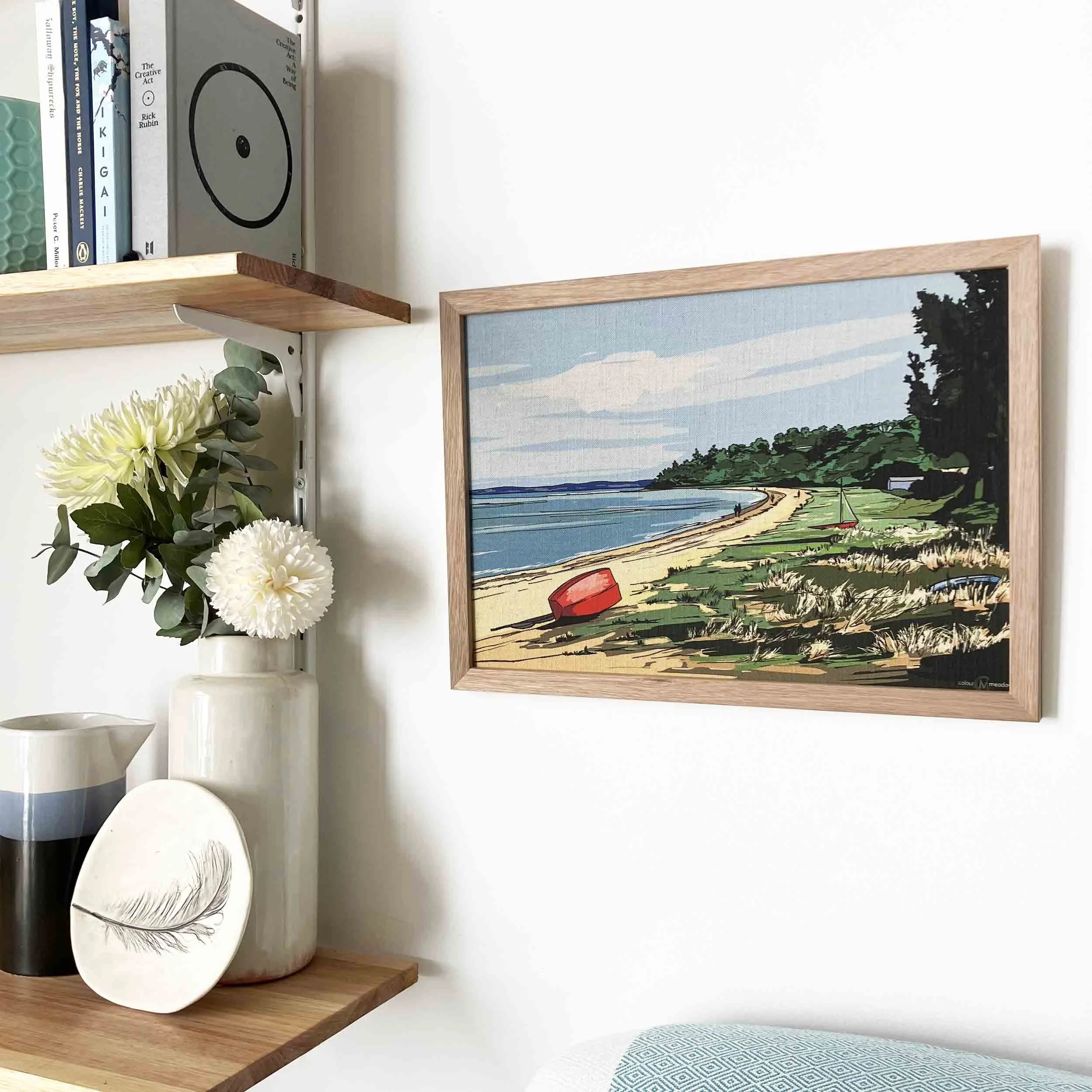 colourmeadow a3 linen print Somers Beach side.jpg