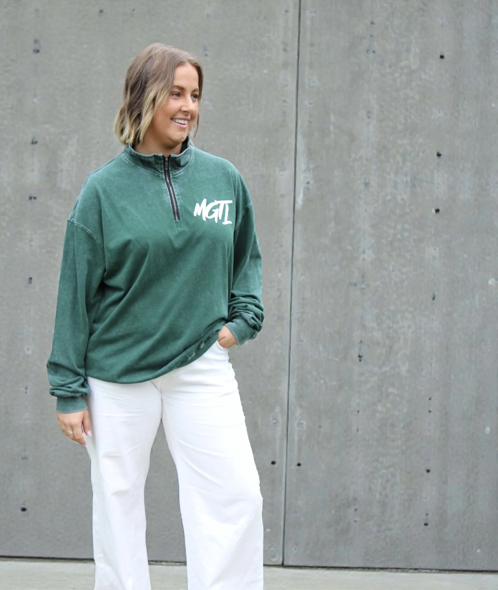 MGTL Quarter Zip Lightweight Jumper