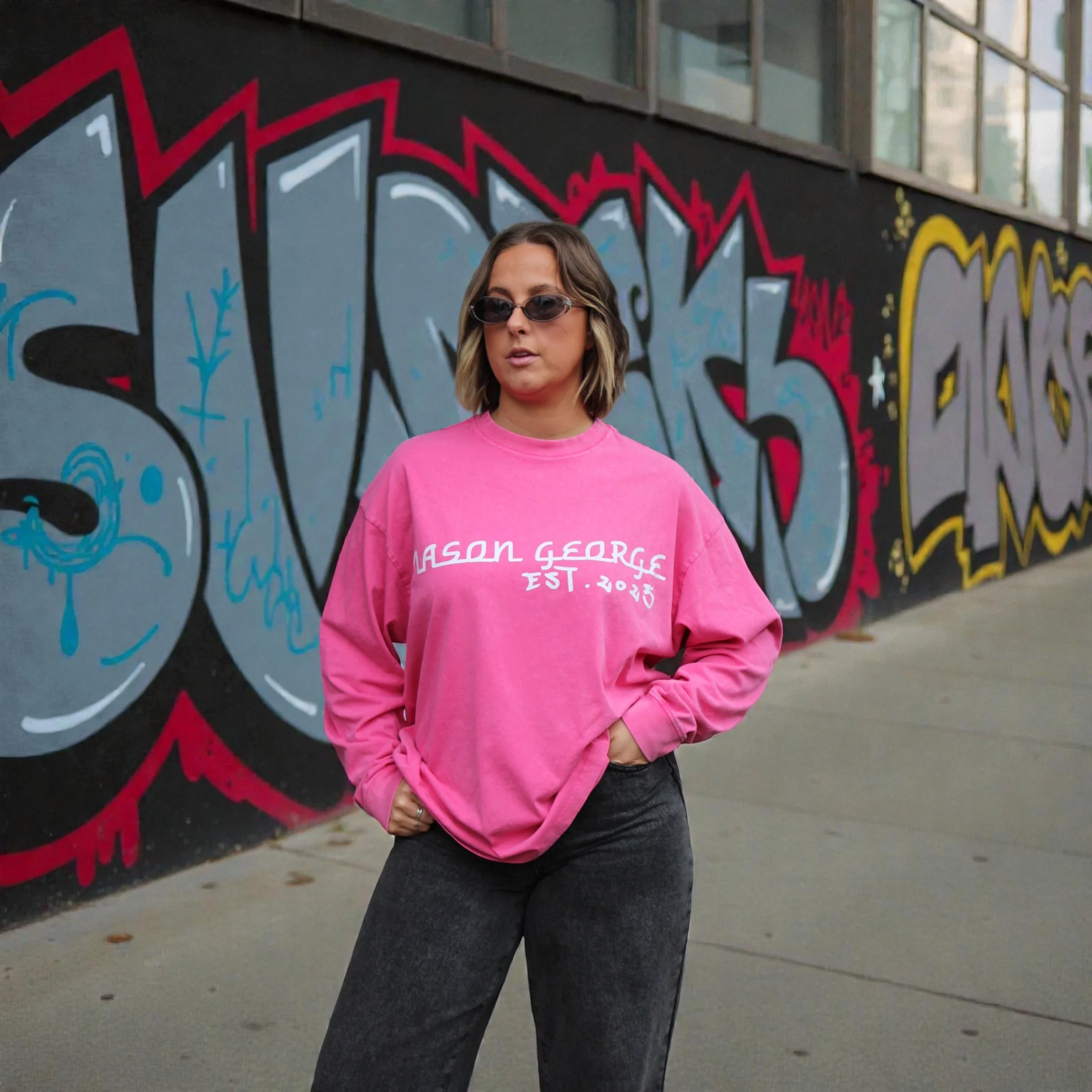 Relaxed Fit Long Sleeve Tee