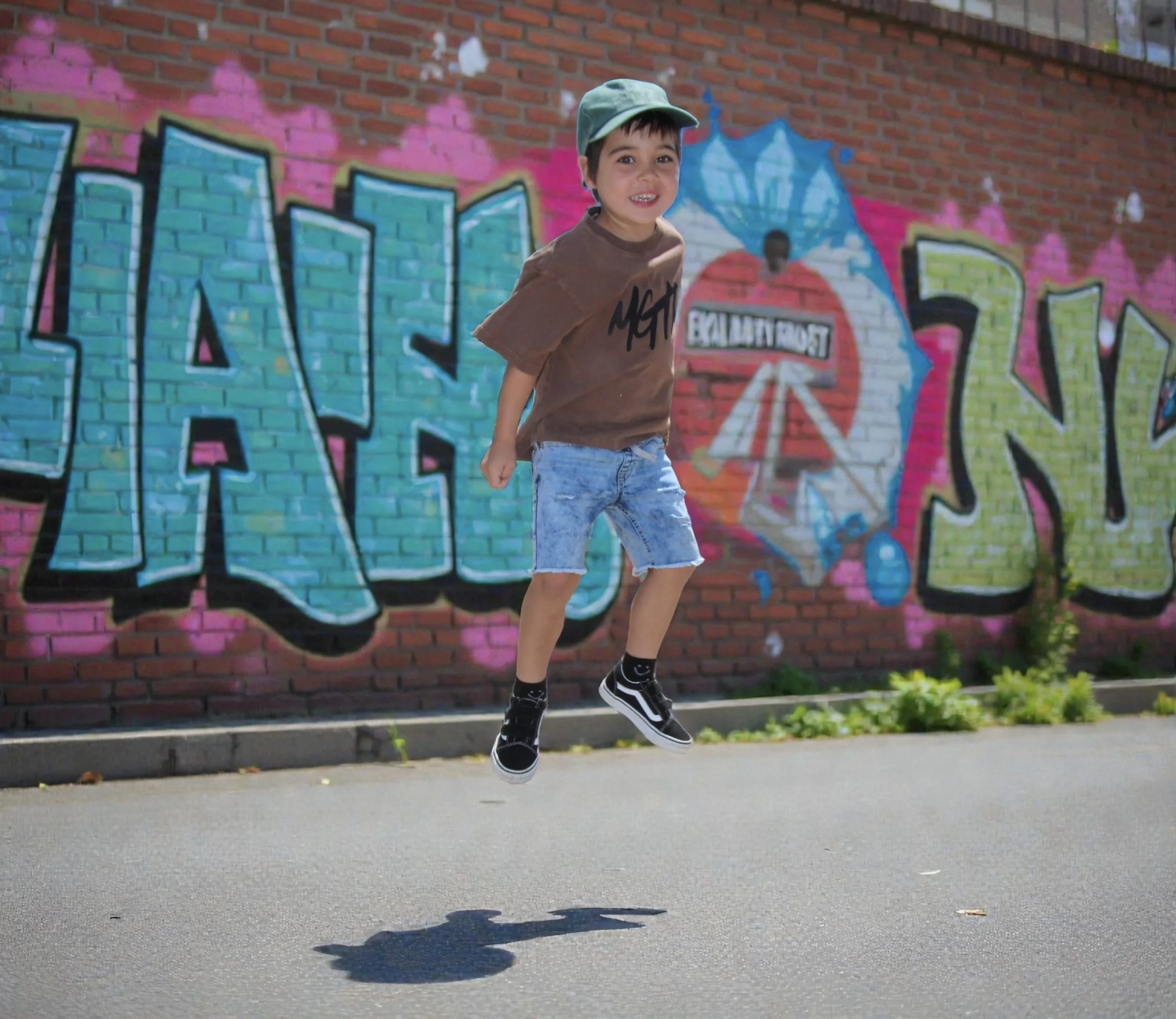 MGTL Kids Oversized Tee - Brown Wash