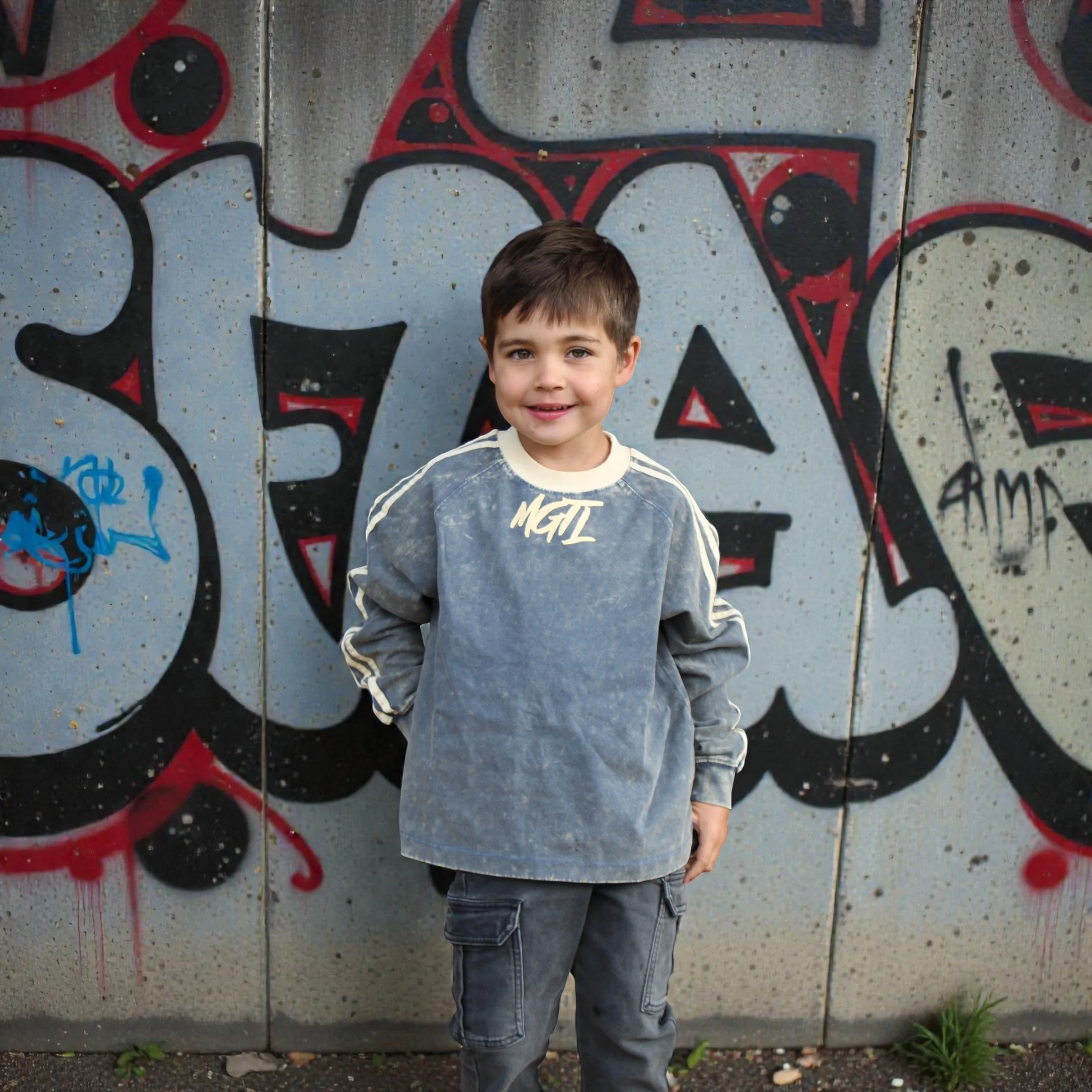 Kids' Vintage Stripe Long Sleeve Tee - Unisex