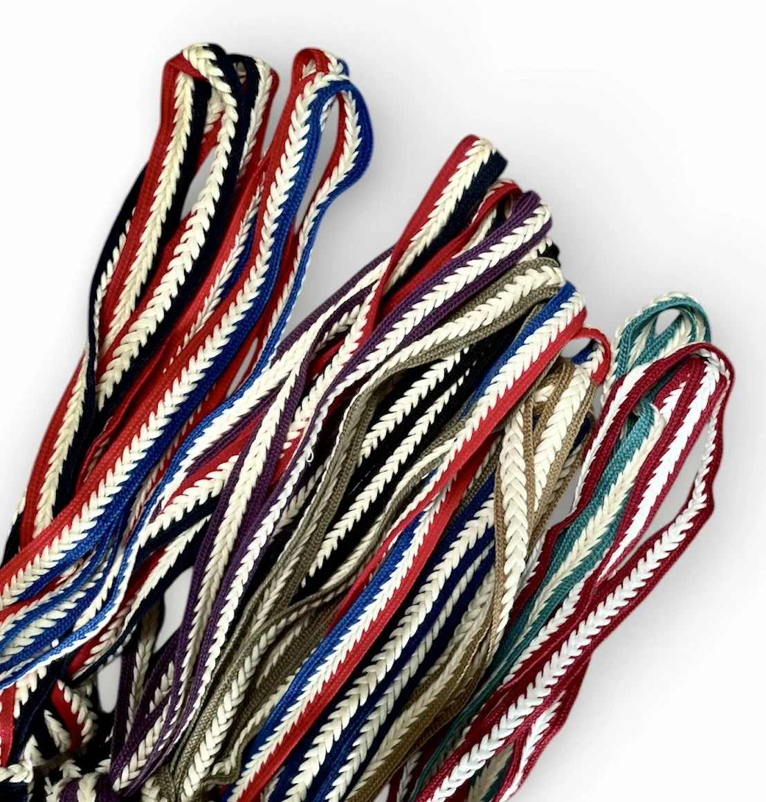 Retro Revival Cotton Shoelaces