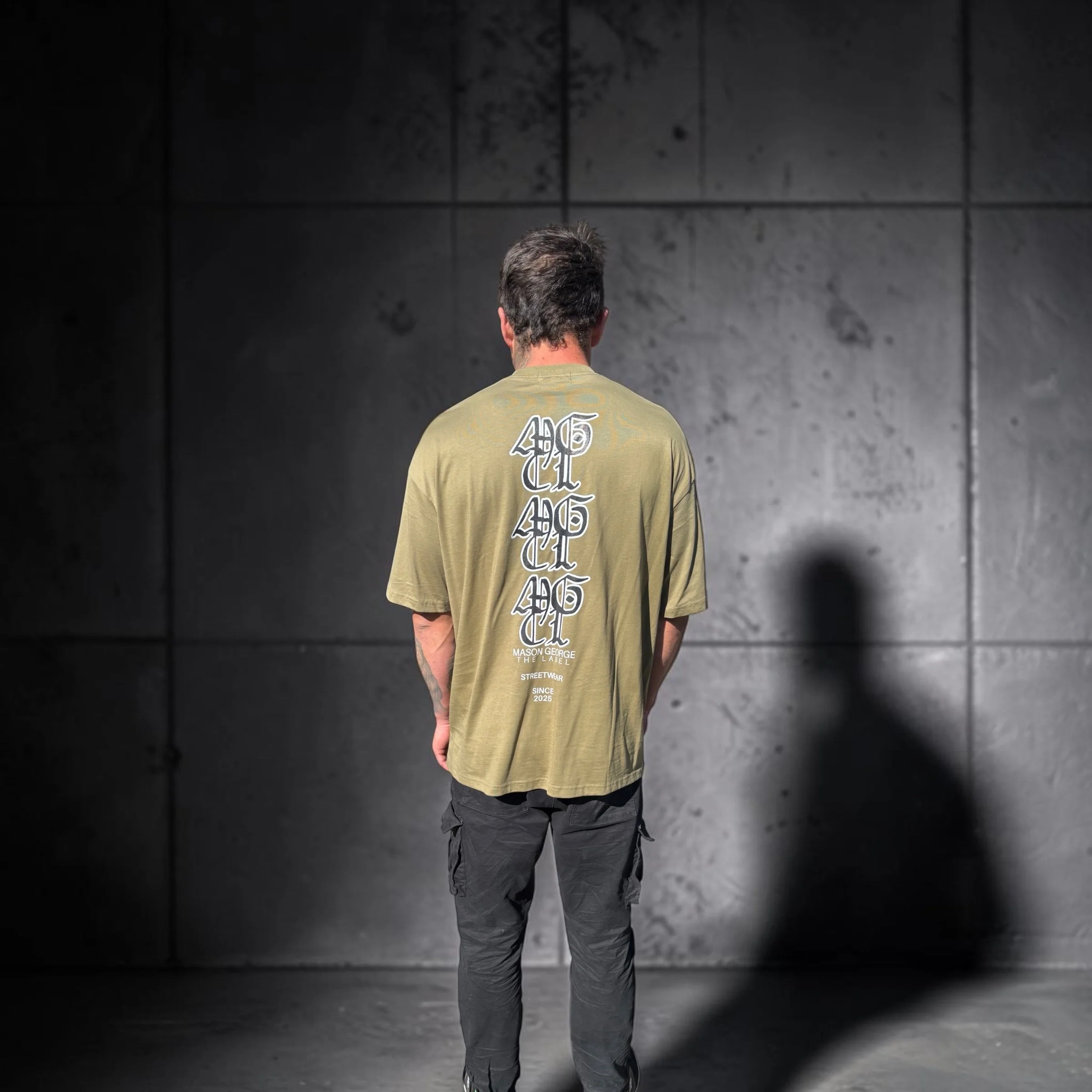MGTL Spine Tee - Army Green