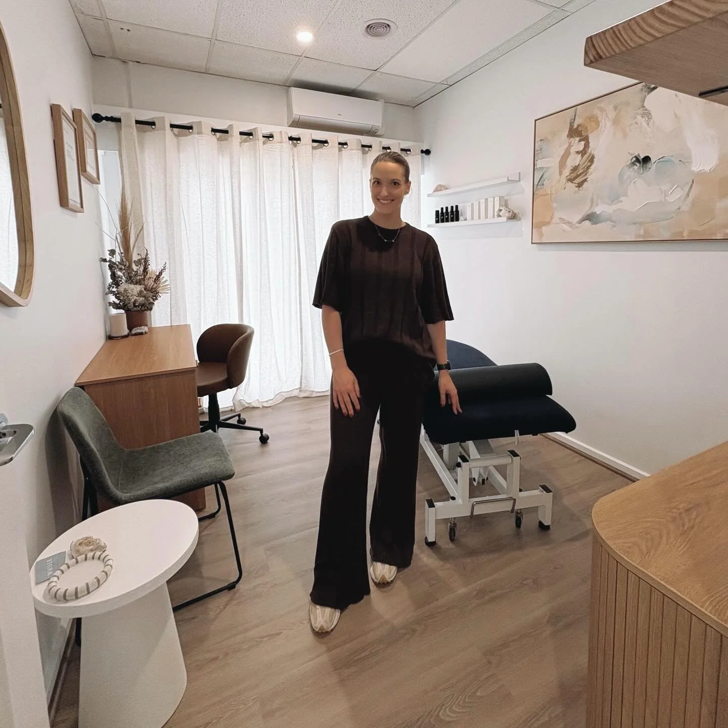 I&rsquo;m Maddie &mdash; founder of Whole Myotherapy.

This space has been created with intention &mdash; where clinical care meets a deeper, more considered approach to the body.

My work is grounded in both precision and presence, supporting not ju