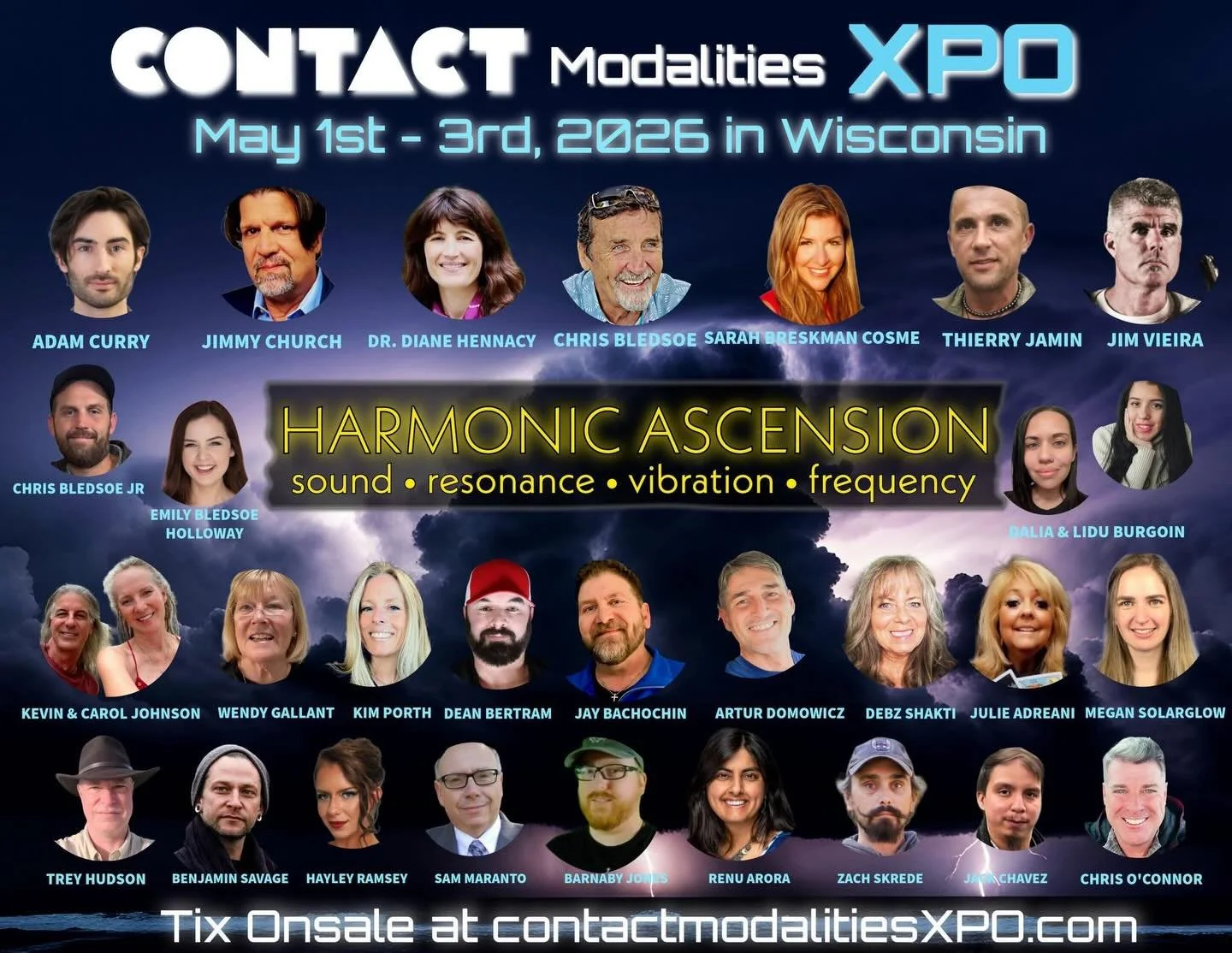 Join us in Wisconsin this May 1st-3 2026 for a fun time with an awesome group of people.
Chris jr and Emily will be joining us and I will be singing books as well.
Word is we may do some Skywatching!