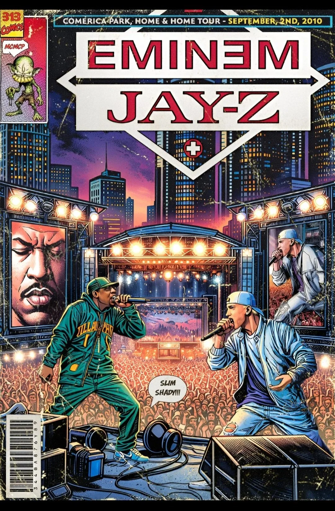 Home & Home Tour
Eminem, Jay Z
Comerica Park