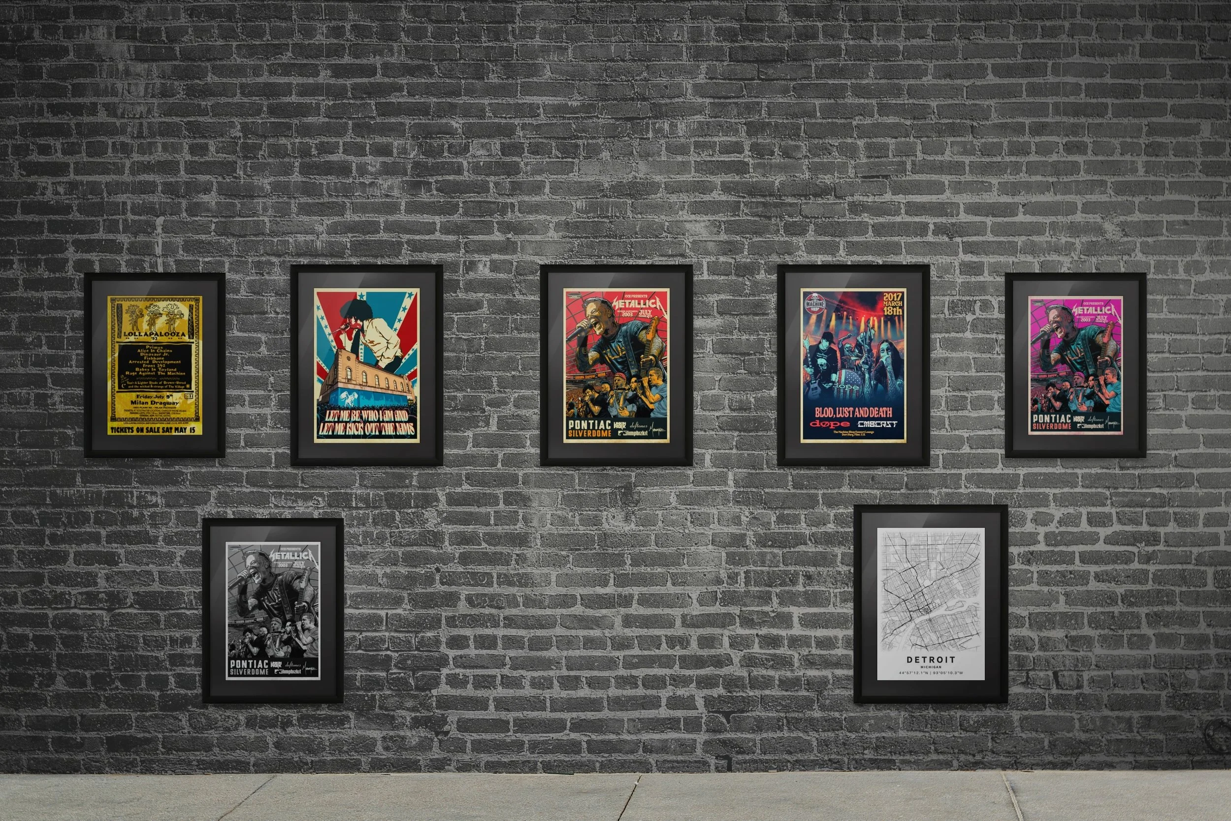 They look great framed!