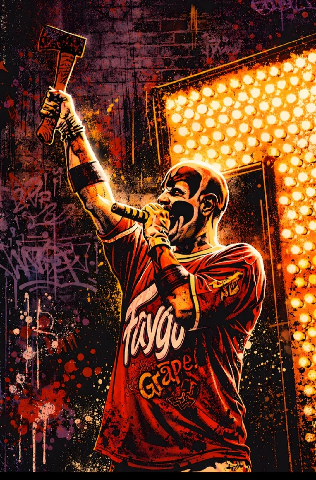 Shaggy 2 Dope Street Art Print - 11x17"