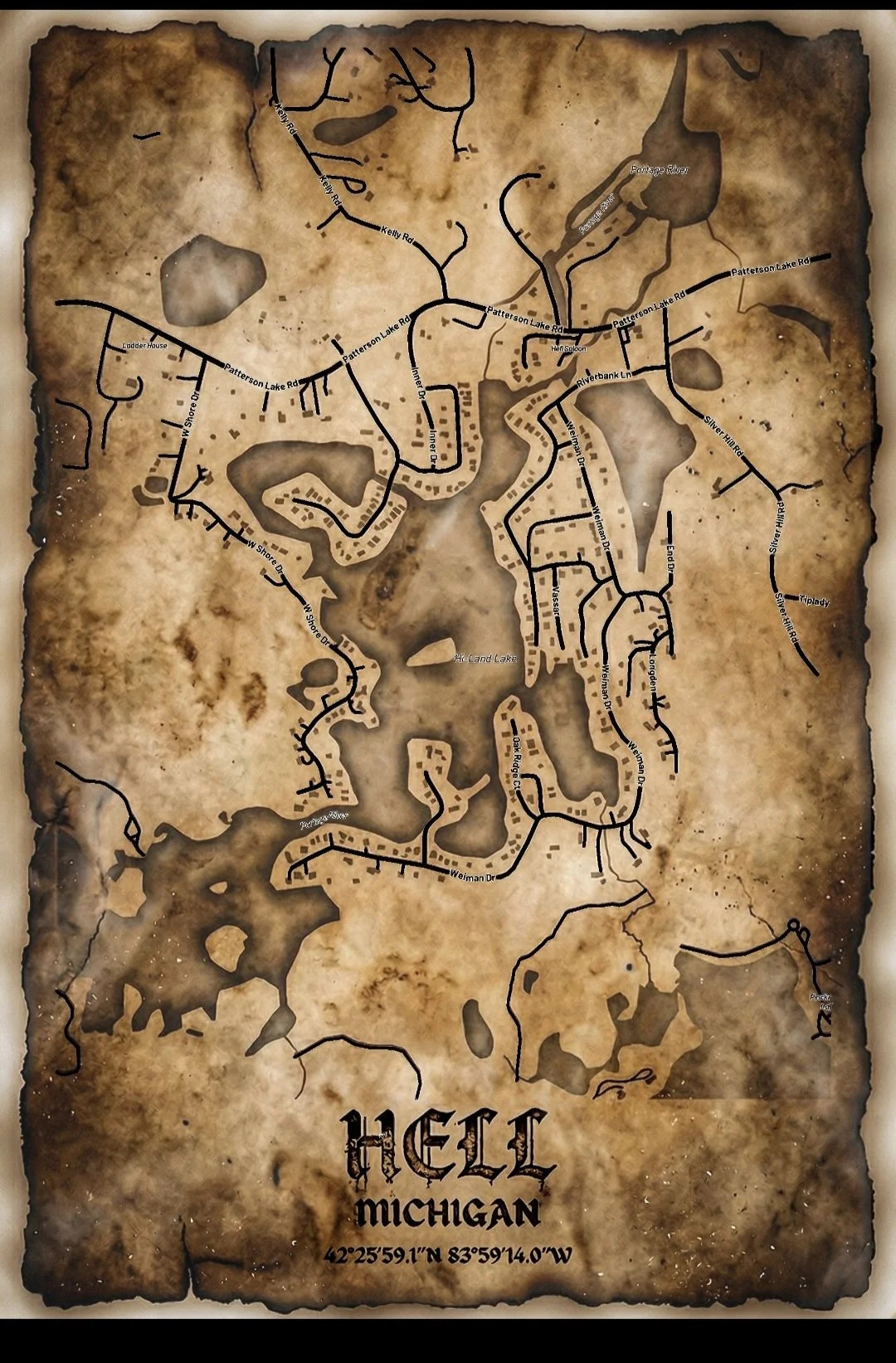Our Map of Hell ( Michigan )