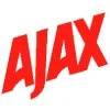 AJAX logo in red text on a white background