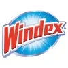 Windex logo with blue background and red and white text