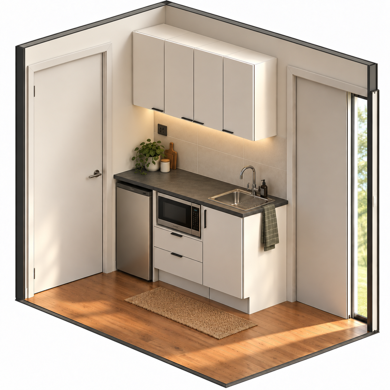 Granny Flat Kitchen
