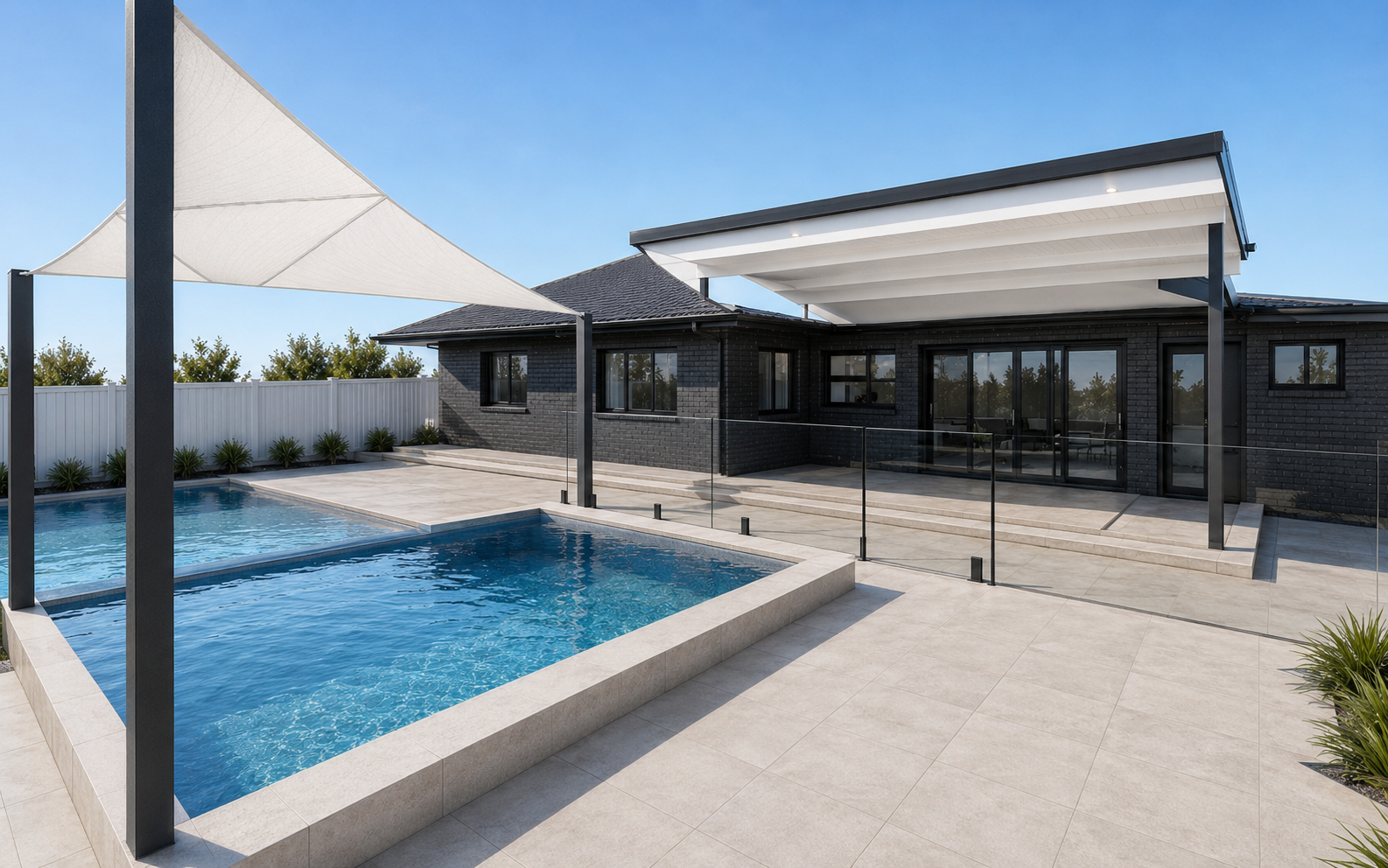 Patio over Pool