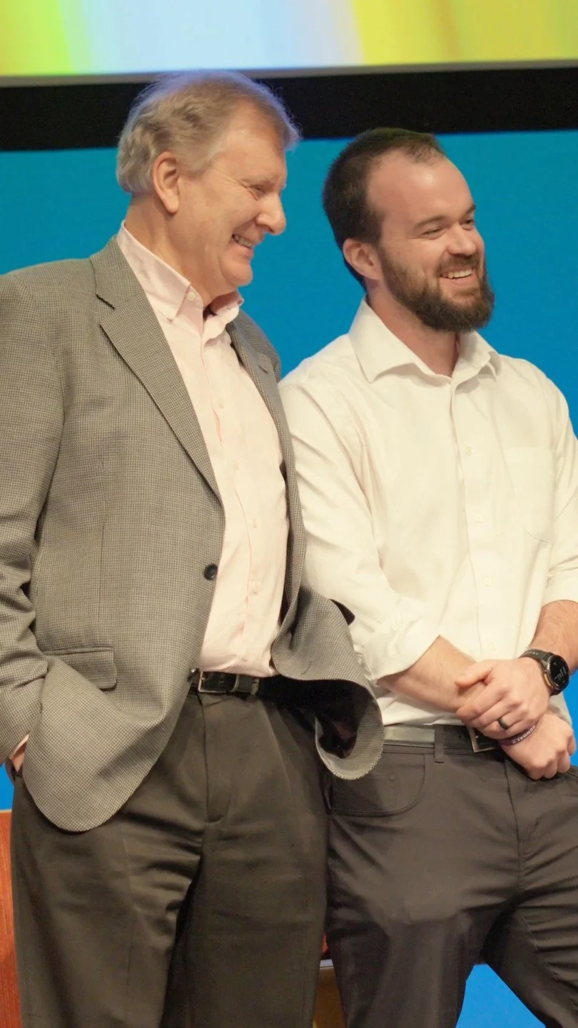 A screenshot from a Banker's Life video that I was on shooting and editing duty for