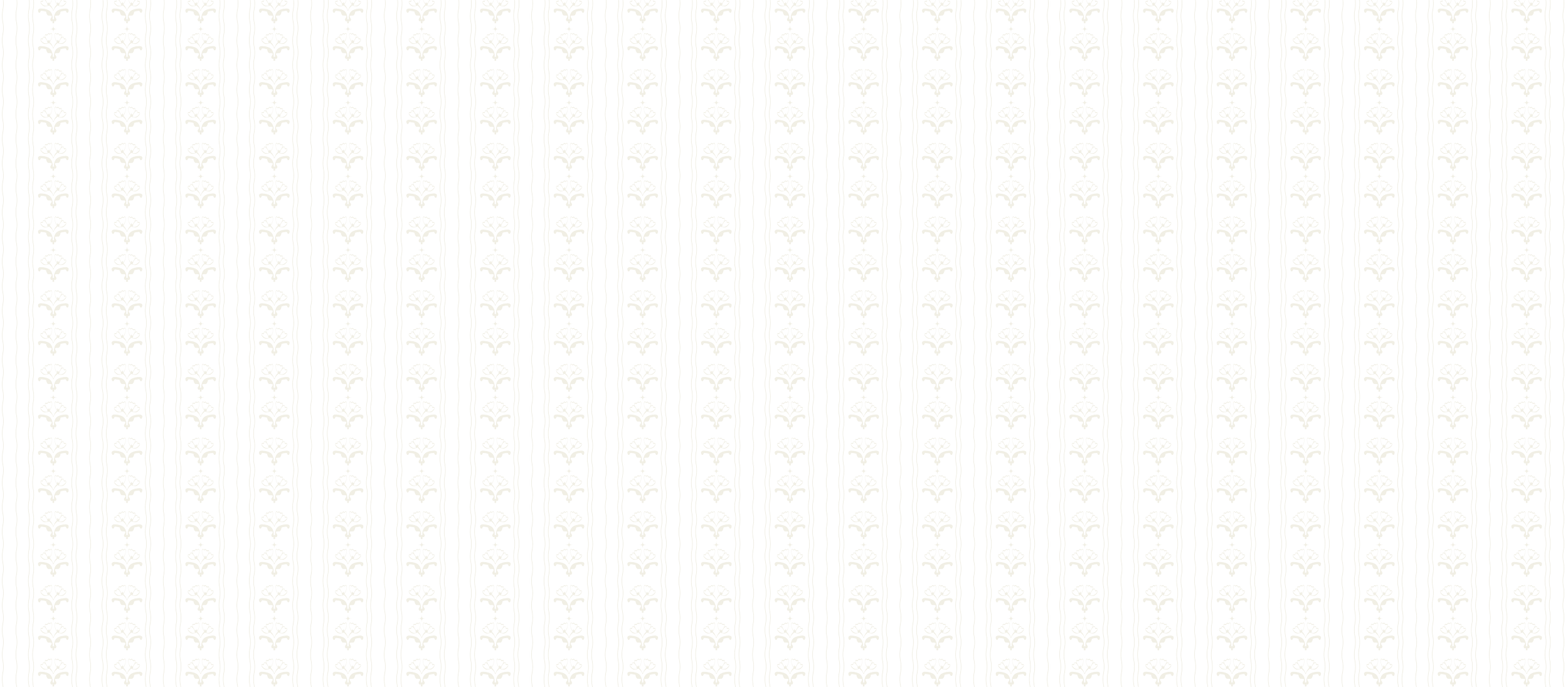 Black and white wallpaper with a vertical striped floral pattern.