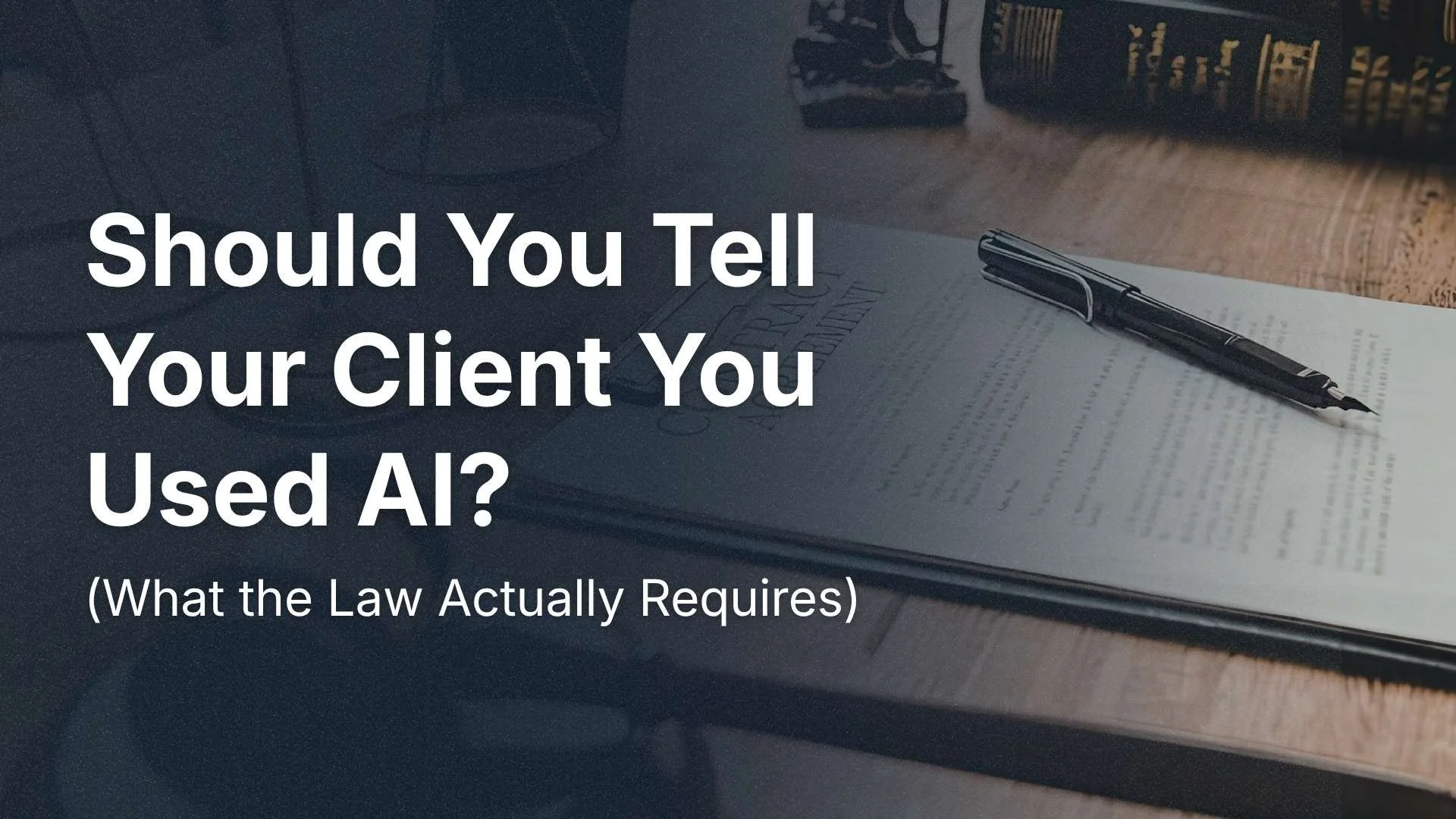 Should You Tell Your Client You Used AI? (What the Law Actually Requires for a PR Reporting Service in Hong Kong)