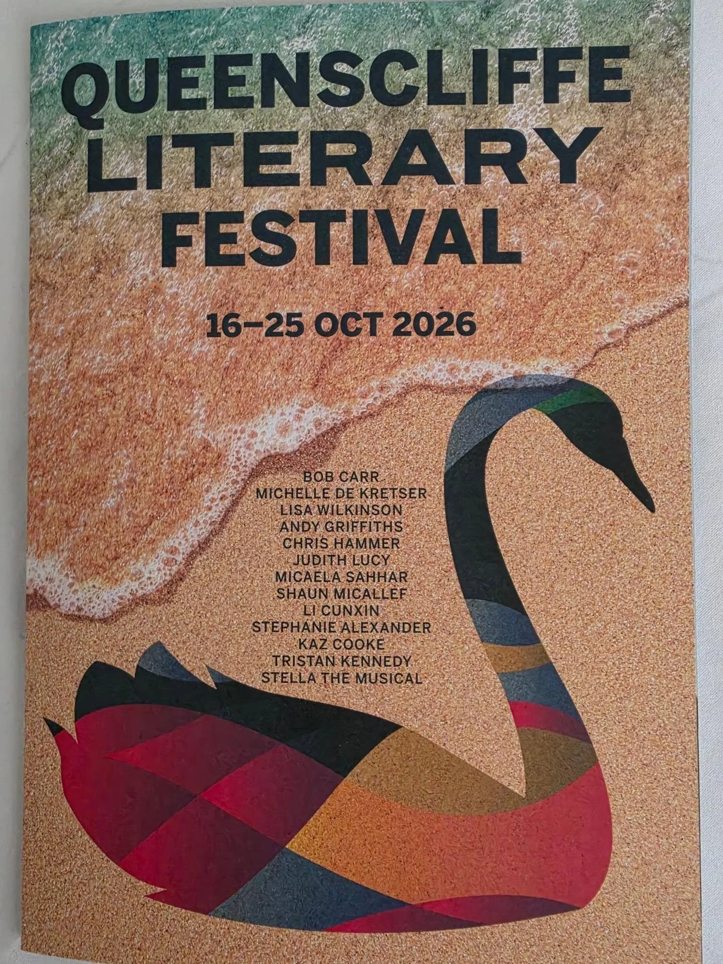 A brief Bookneck recon mission in Queenscliff over the weekend. ✨️📚🛻

We were lucky enough to meet Isabelle Tolhurst, who not only scouted sites with us for our October @queenscliffeliteraryfestival appearance, but had also clearly gone to the trou