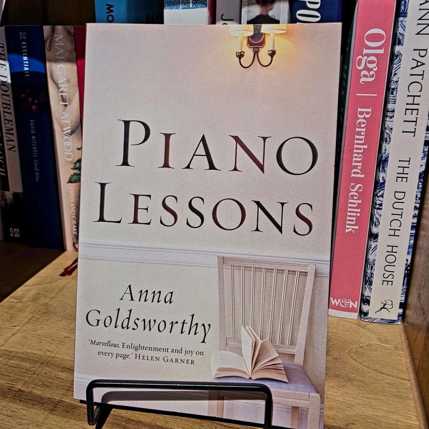 I will always read anything by @anna_goldsworthy_piano . And not just because Helen Garner says so (although that would do it). 

It's also because her words literally resonate with me. As in, there's a vibration that happens in the chest, somewhere 