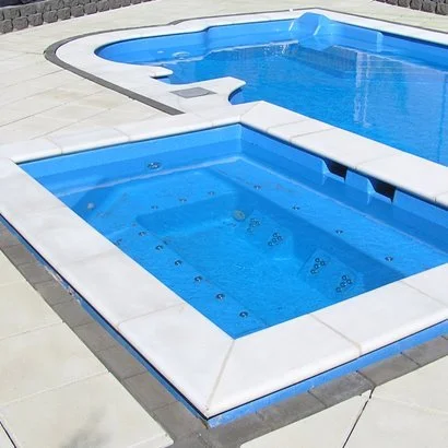 Clip on Spa installed by  through Plungeit Pools Queensland