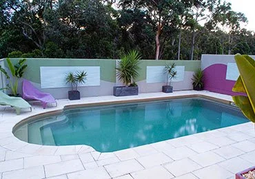 Classic 8 Pool with Beach Sand Interior By Tranquility Pools