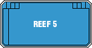 Reef 5 tranquility pools installed by Plungeit Pools