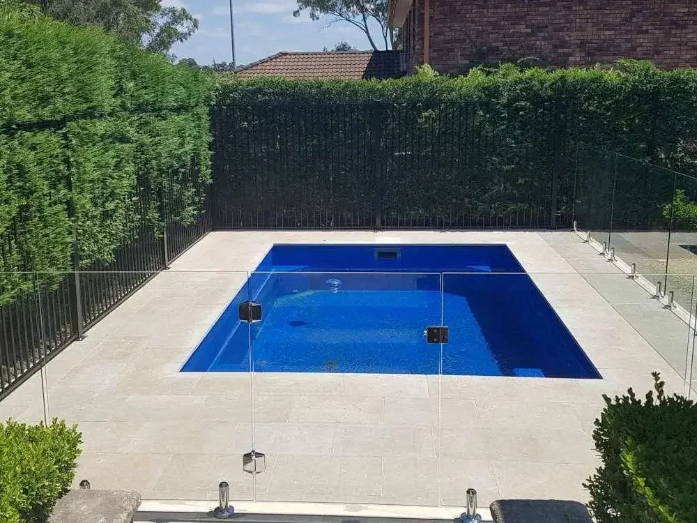 4m Classic Pool in Dark Blue