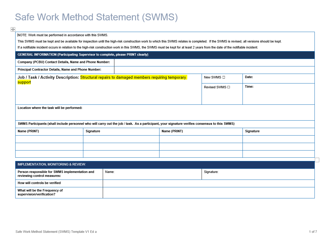 Structural repairs to damaged members requiring temporary support 1.png