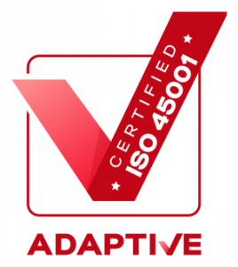 Certified ISO 45001 logo