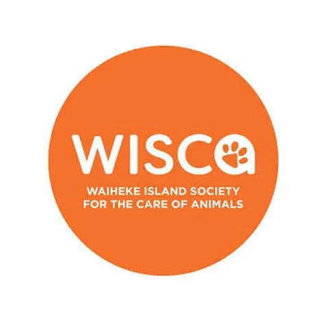 Logo for Waiheke Island Society for the Care of Animals (WISCA).