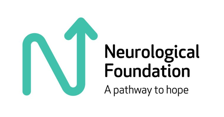 Logo of the Neurological Foundation with an upward arrow and the tagline 'A pathway to hope'.