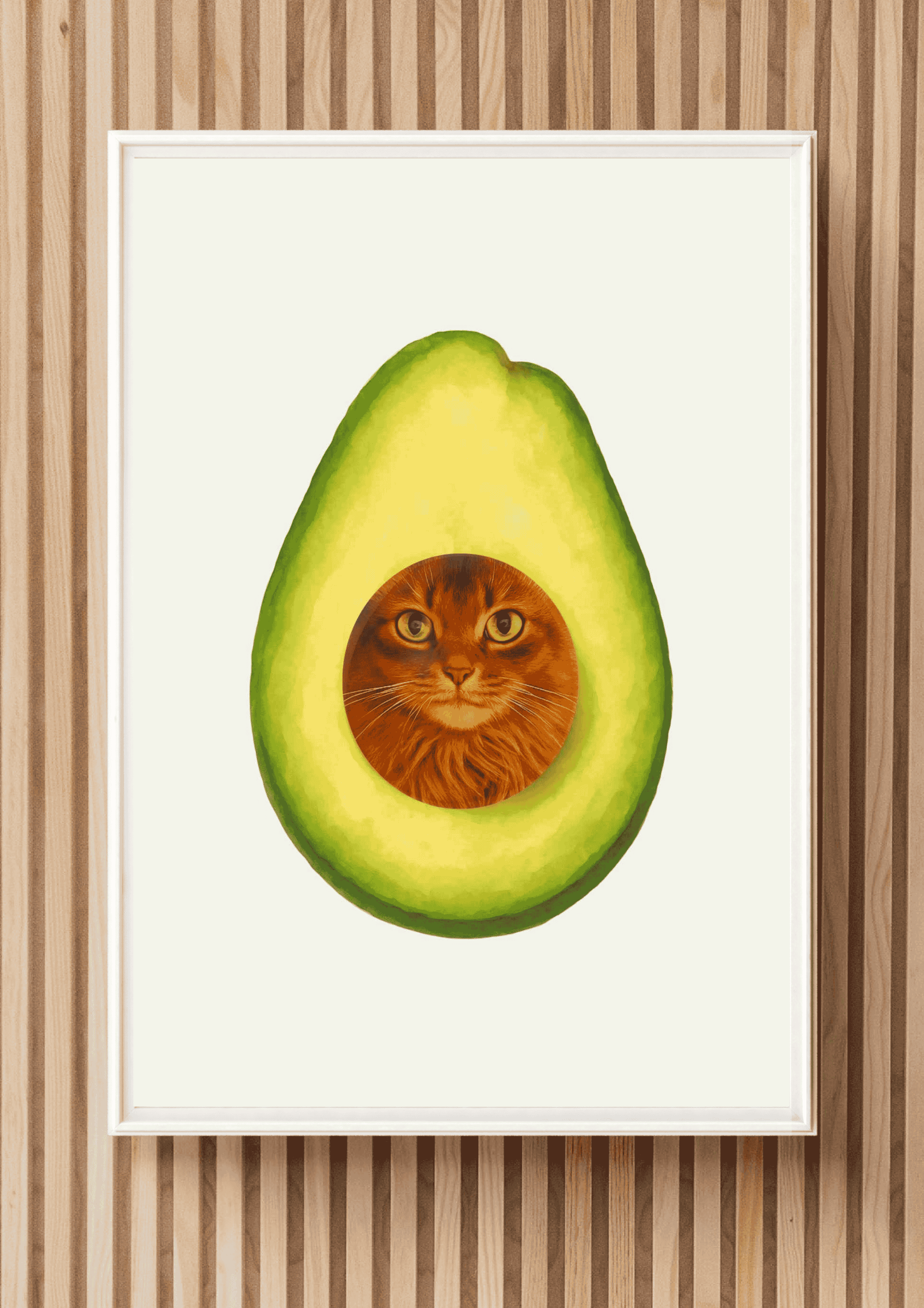 Avocato Love — Funny Cat Avocado Printable Wall Art | Instant Download | Cat Print | Melo & Mia