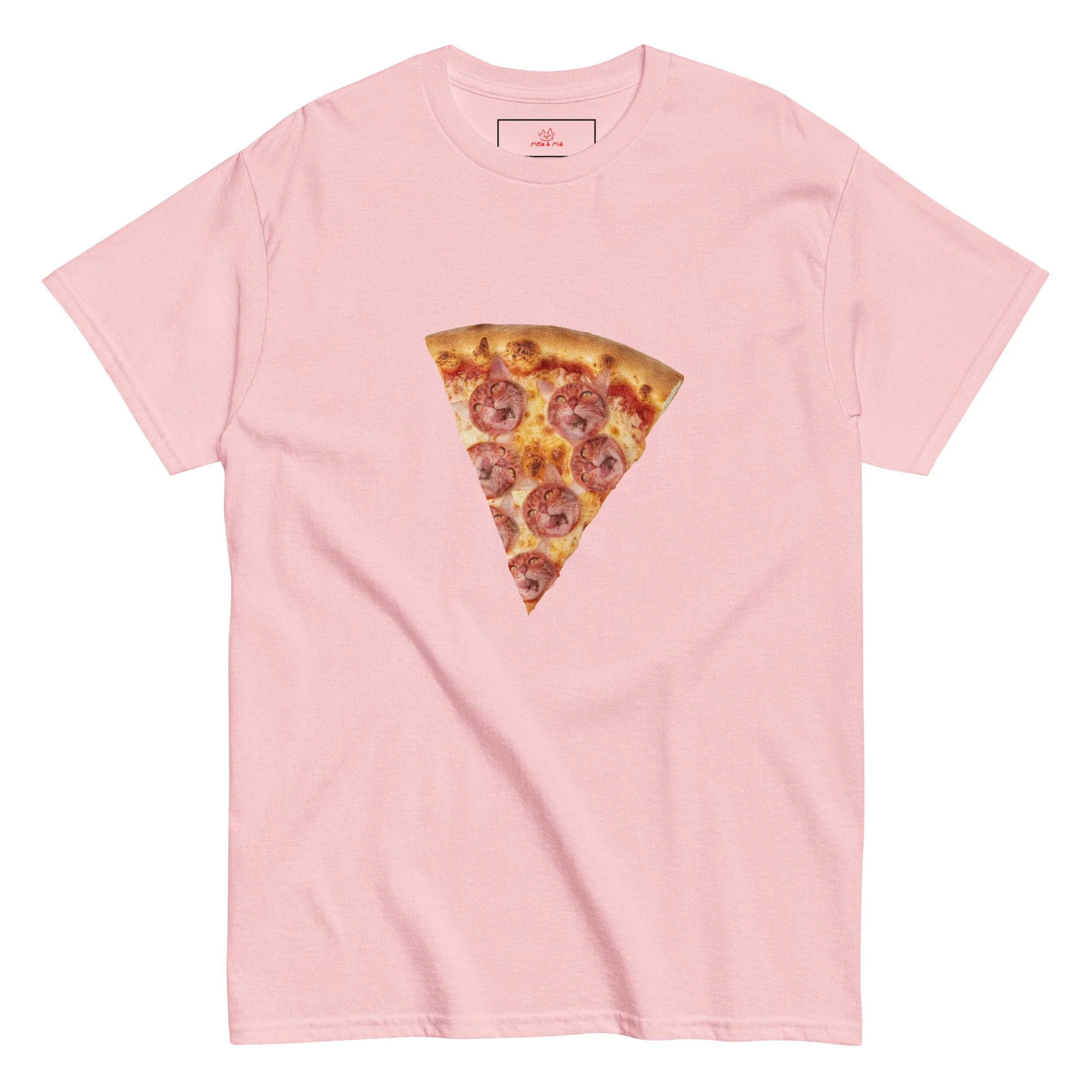 pizza cat lovers funny t-shirt cat merch