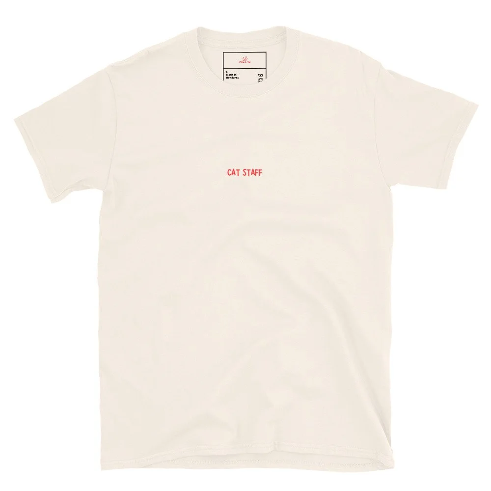Basic Cat Staff - Short-Sleeve Unisex T-Shirt