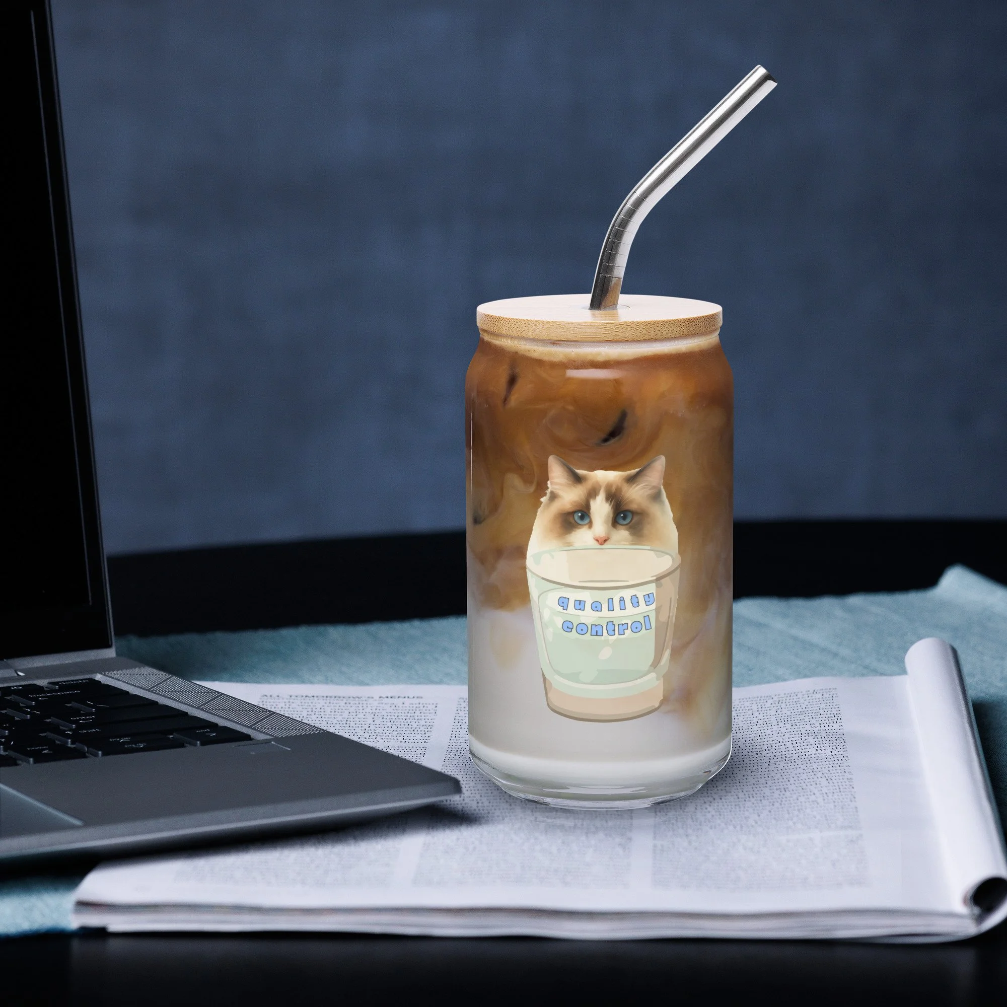 ragdoll cat glass , ragdoll tumbler, ragdoll gift, cat lovers