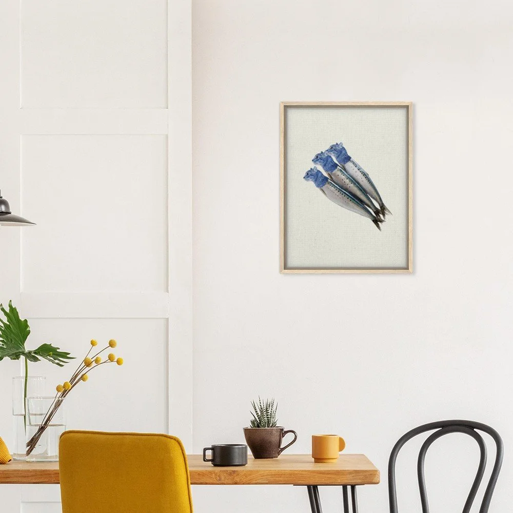 feline sardines canvas, cat kitchen print, car lovers home decor