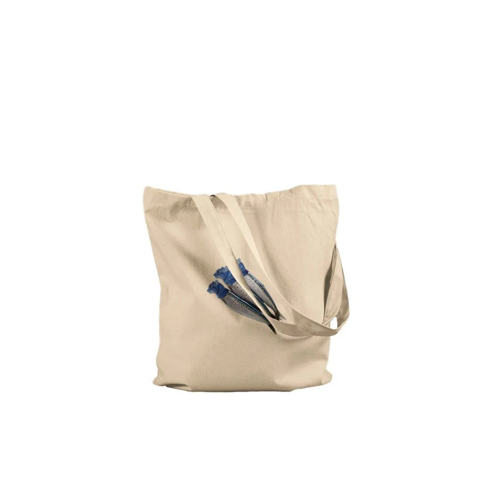 Feline Sardines - Mediterranean cat lovers Premium Tote Bag Natural.png