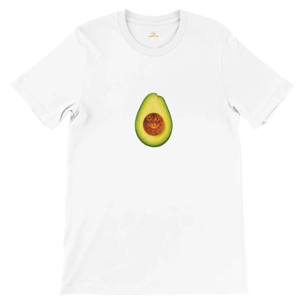 Funny Cat Avocado T-Shirt | Avocato Graphic Tee | Cat Lover Gift | Melo & Mia
