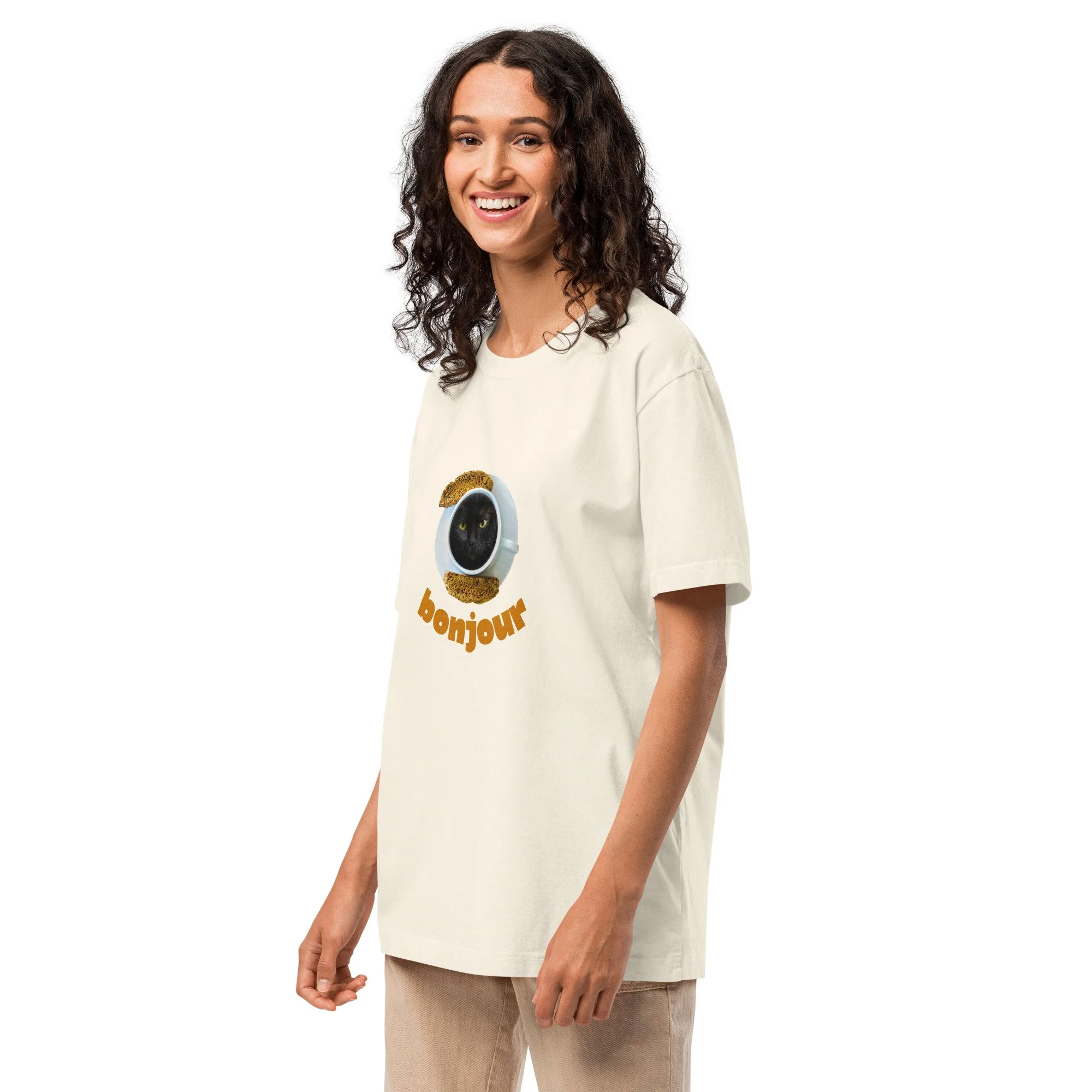 funny cat t-shirt, cat lovers tee, coffee lovers shirt