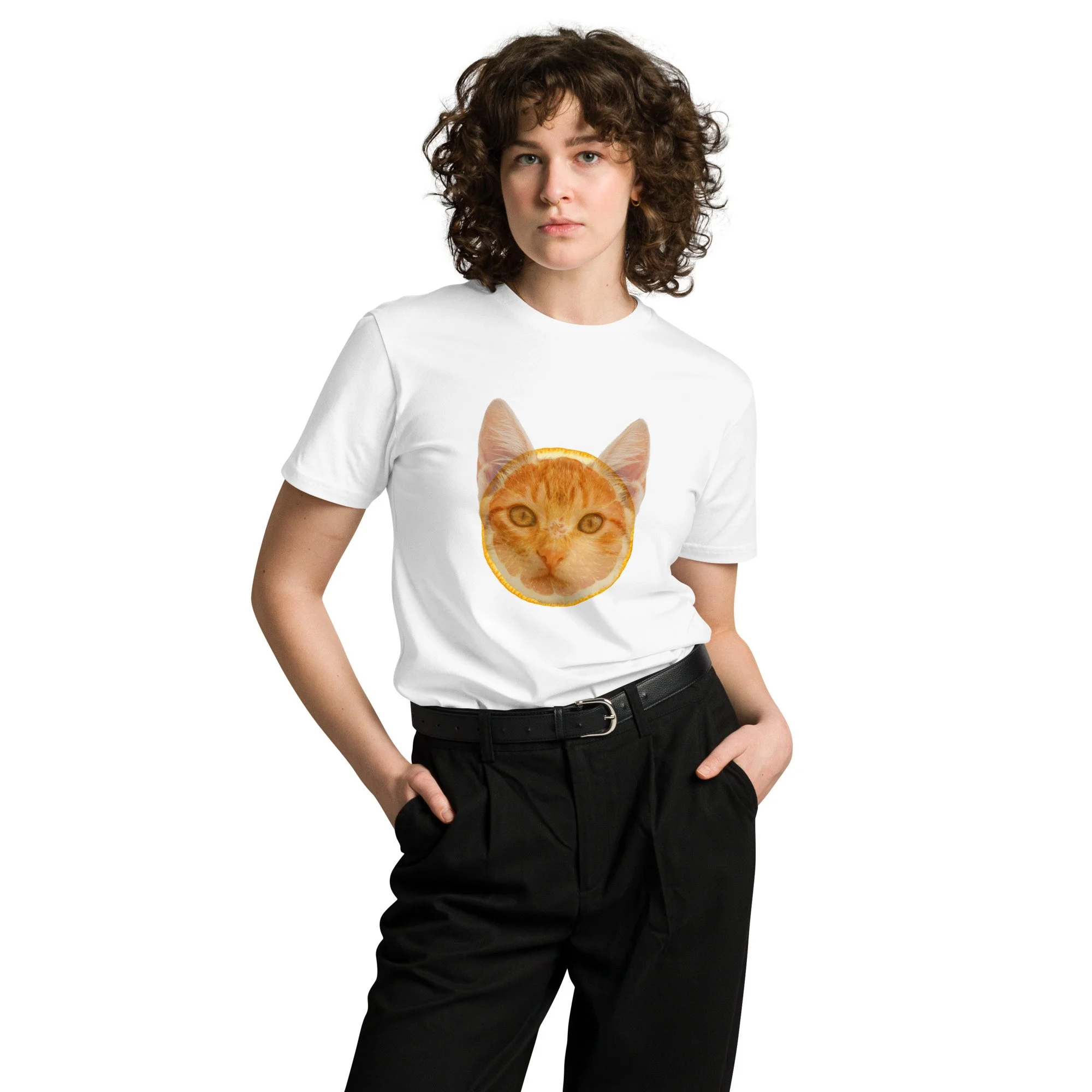 Orange cat t-shirt, orange cat energy, cat lover gift, orange cat shirt, cat merch