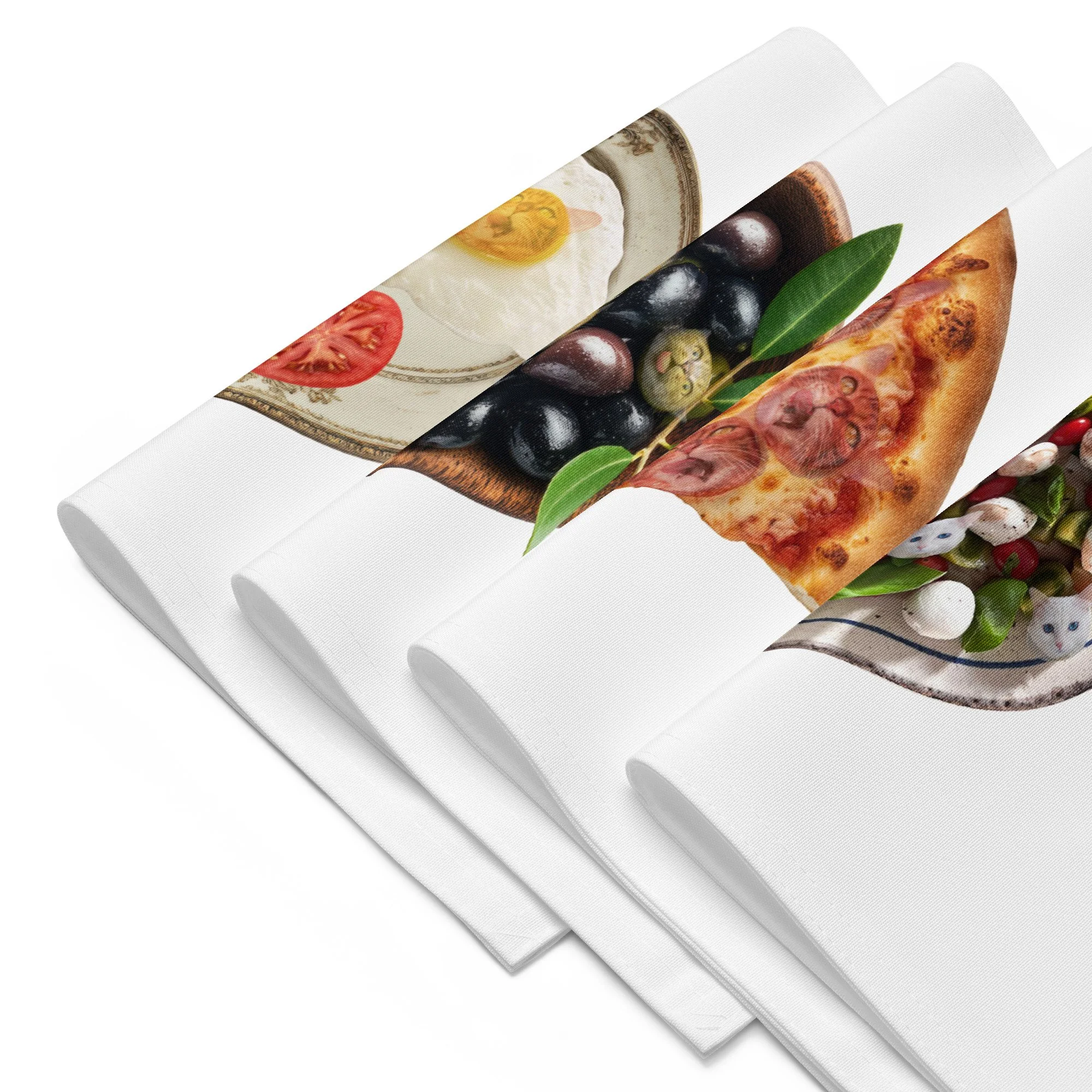 placemat set, cat home decor, cat lovers funny gift