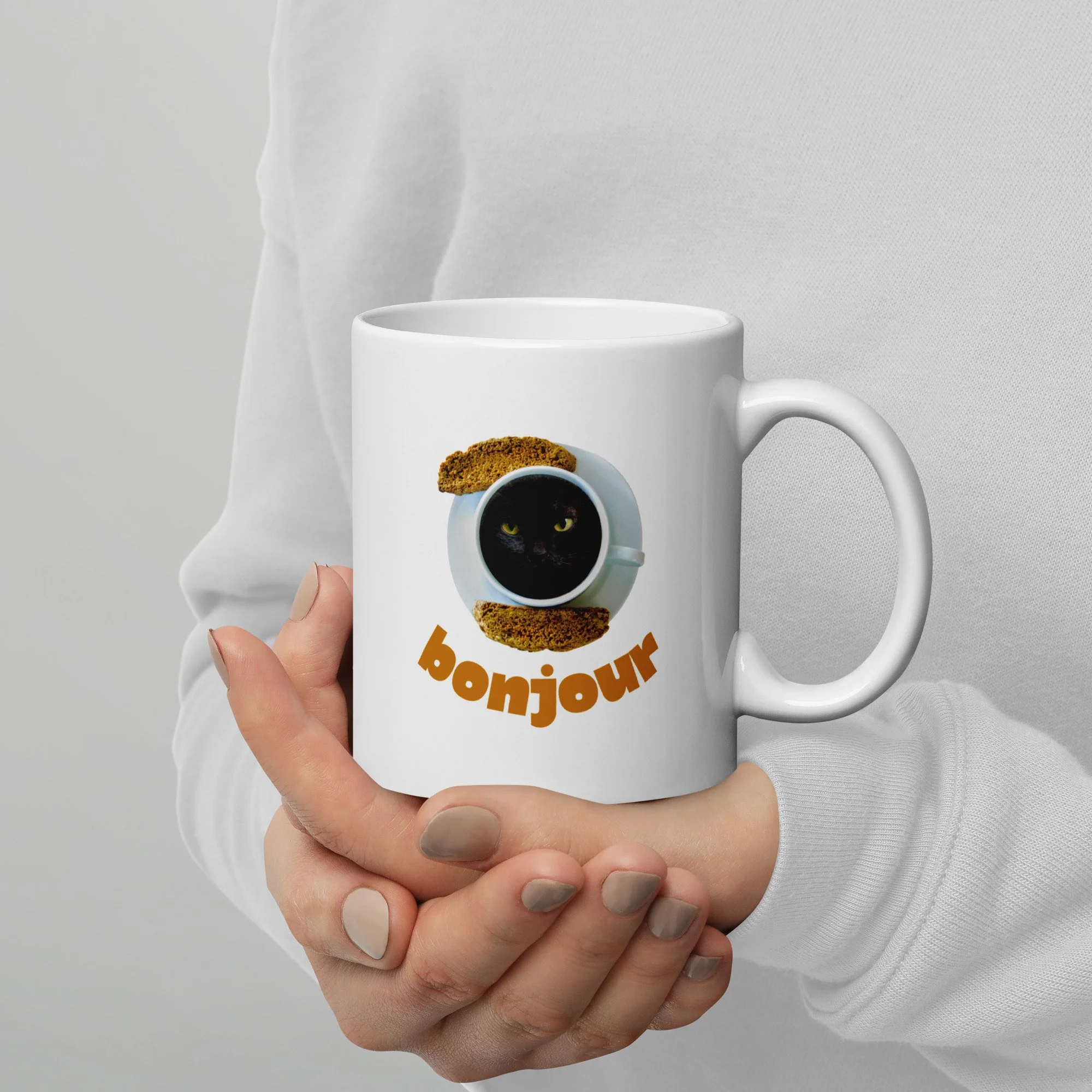 cat funny mug, cat lovers cup, coffee lovers mug