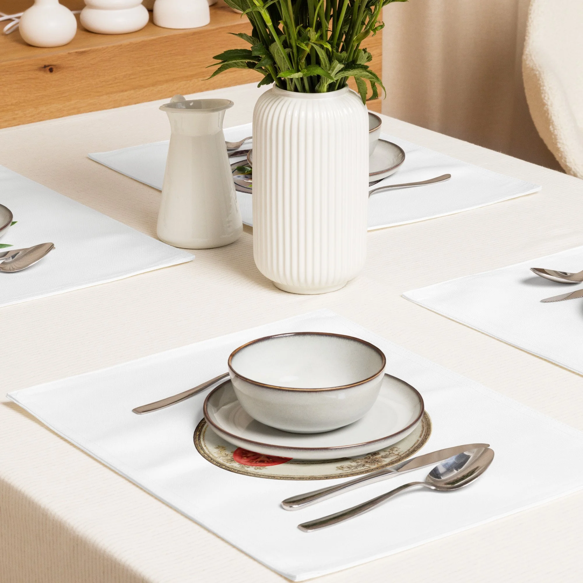 placemat set, cat home decor, cat lovers funny gift