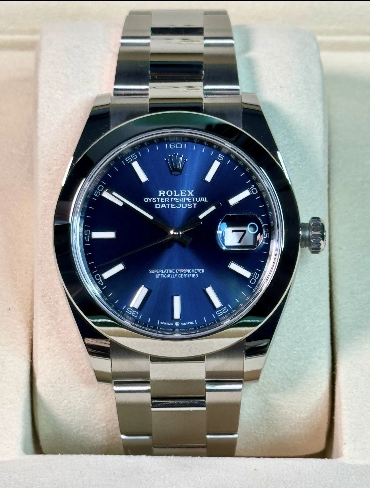2026 Royal Blue Rolex Datejust 126300 41mm
